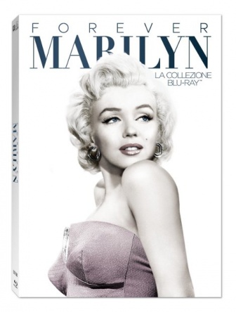 Locandina italiana DVD e BLU RAY Forever Marilyn 